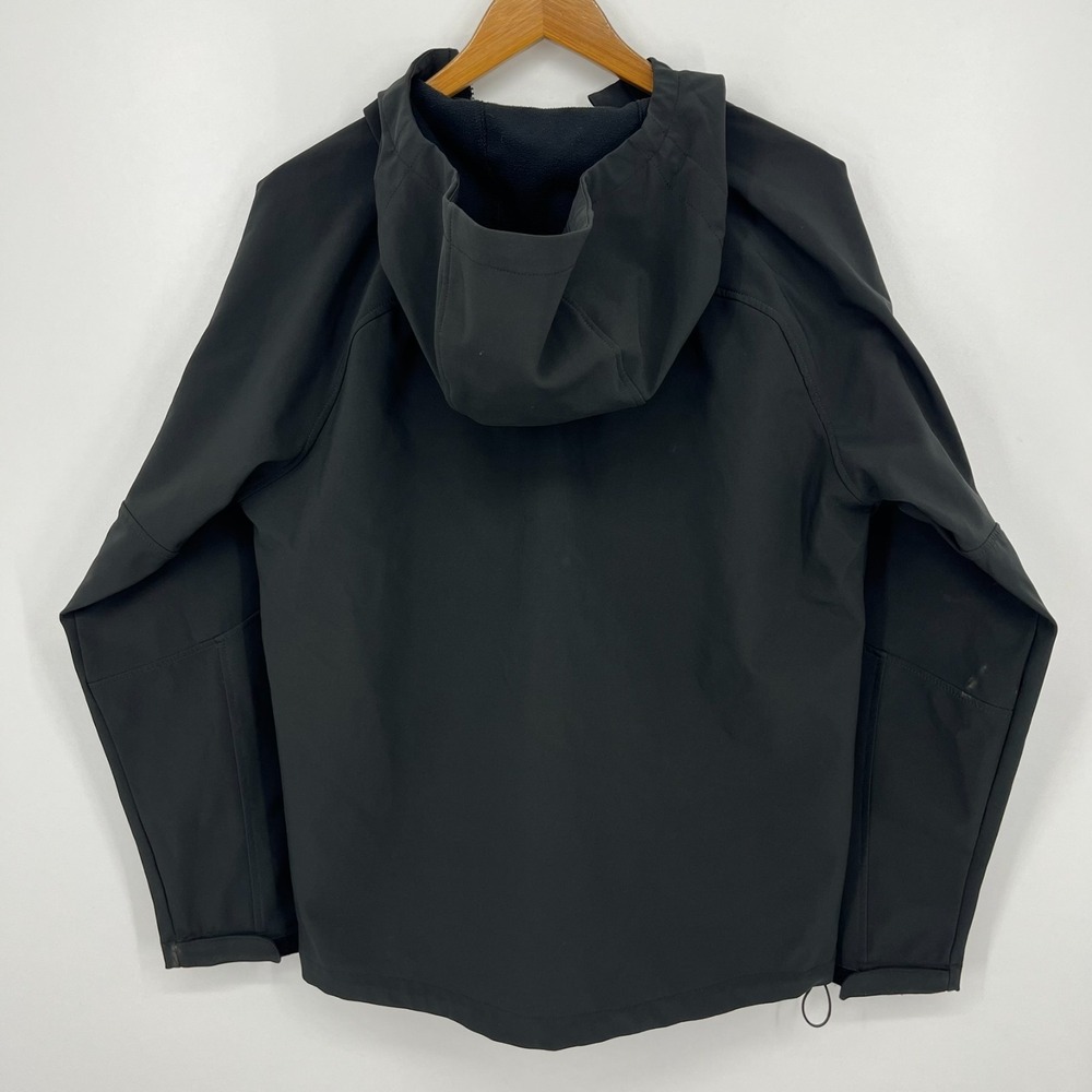 Burton‎ Full Zip Jacket Men's Size M Black Pockets Softshell - Picture 8 of 12